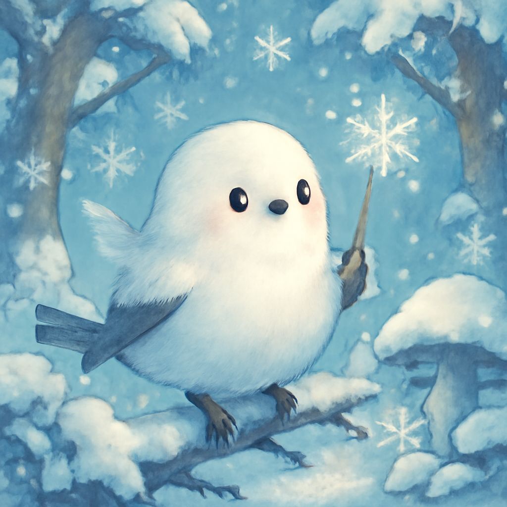 Japanese Snow Fairy Bird