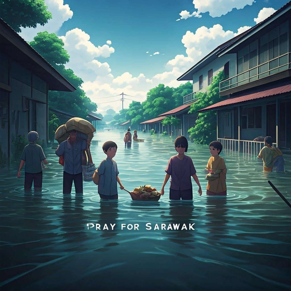 Hope Amidst Floodwaters: A Community United in Sarawak