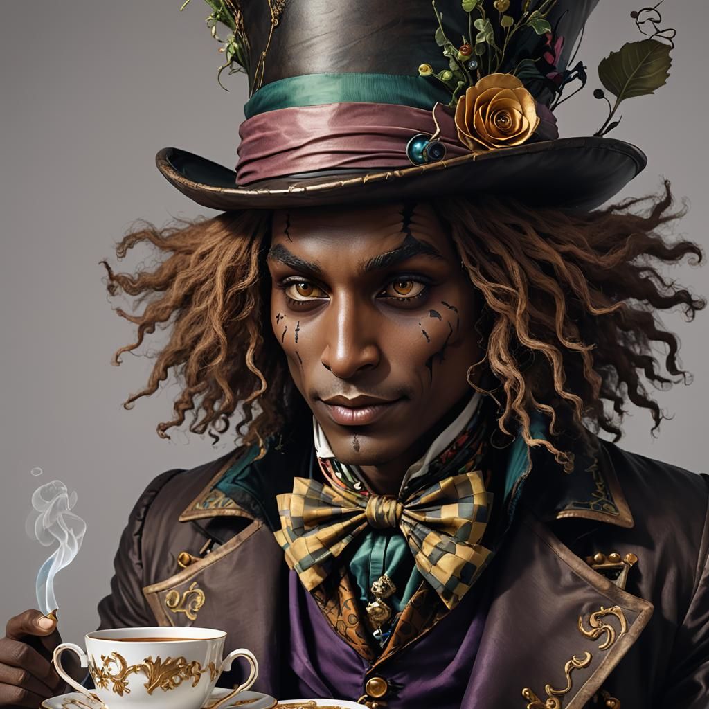 Mad Hatter's Grim Tea Party: Anime Style