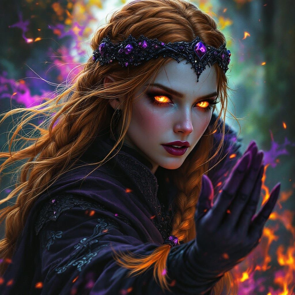 Mystical Irish Goddess Fúamnach Unleashes Envy