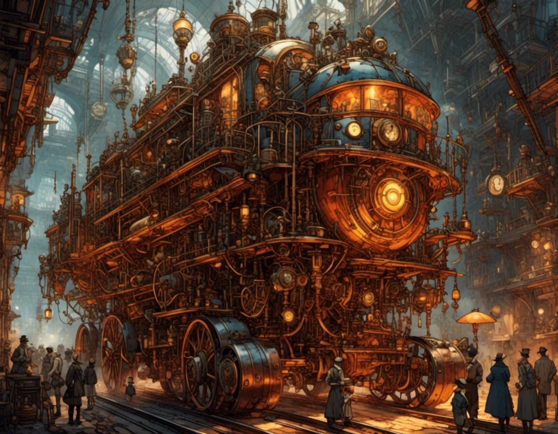 Steampunk Juggernaut