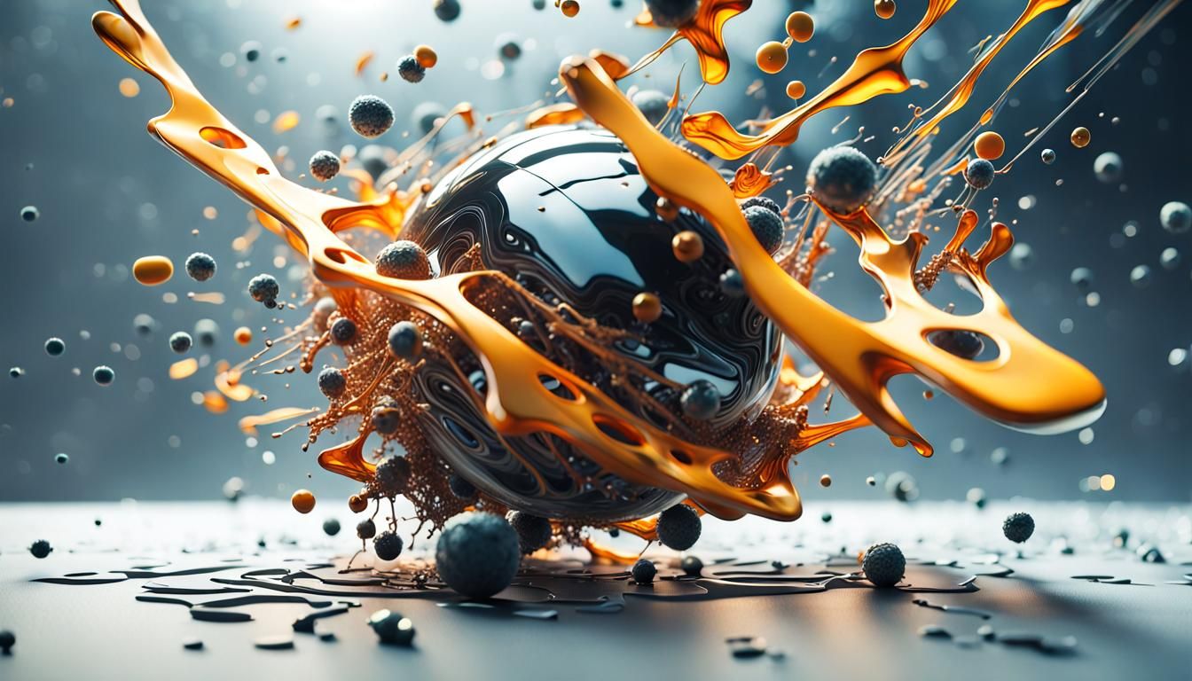 Hyper Realistic Macro Photography of Sci-Fi Interface