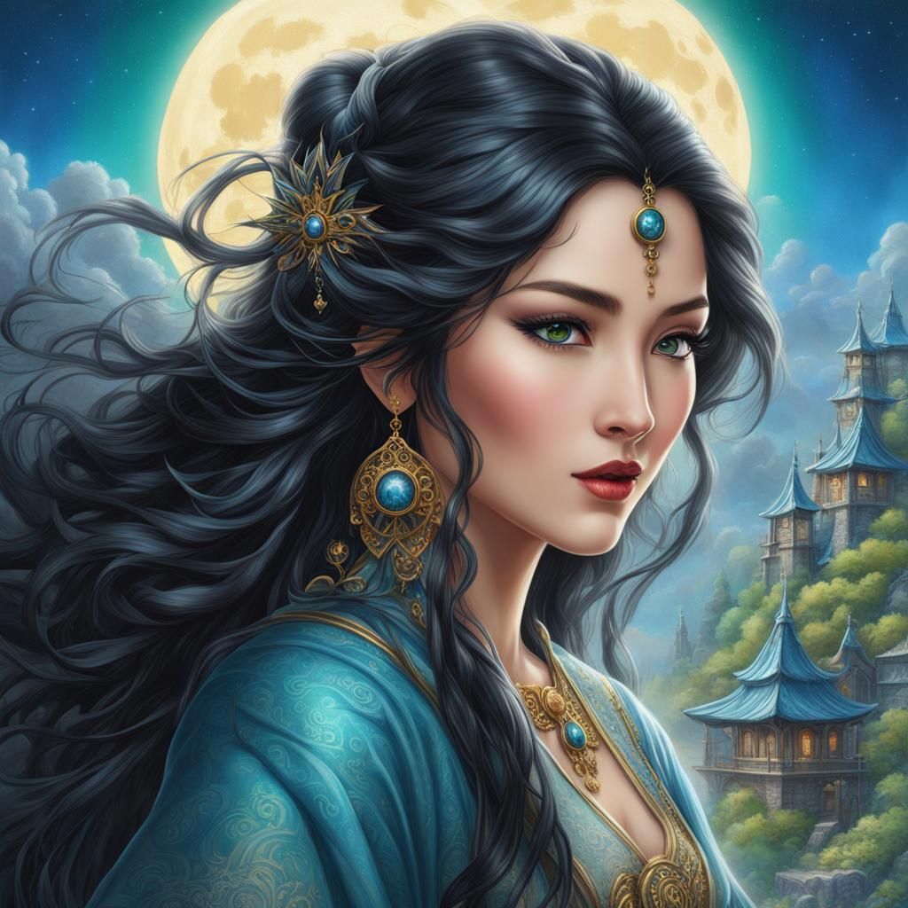 medieval Asian women in a medieval Asian world