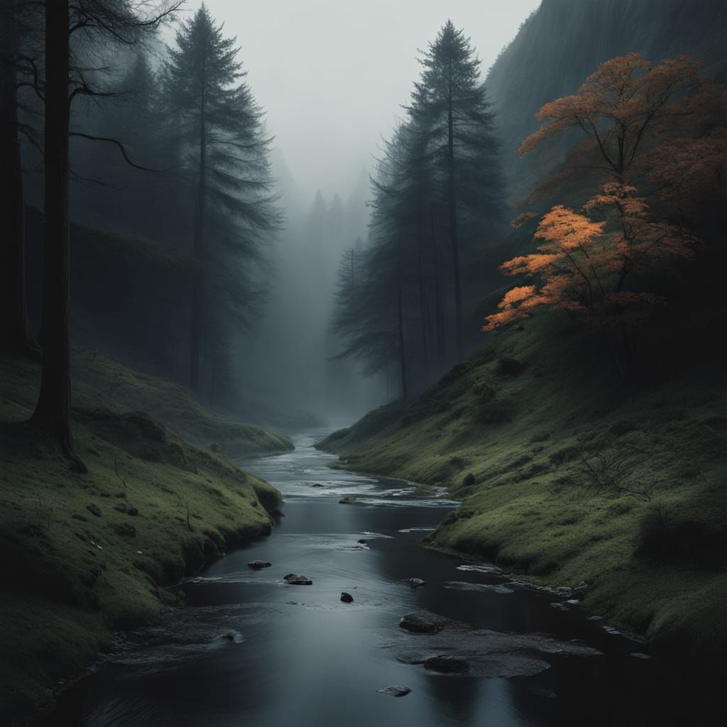 Hyperrealistic Portrait of Introspective Longing