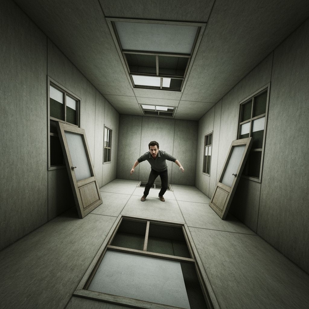 Surreal Shifting Room Creates Vertigo