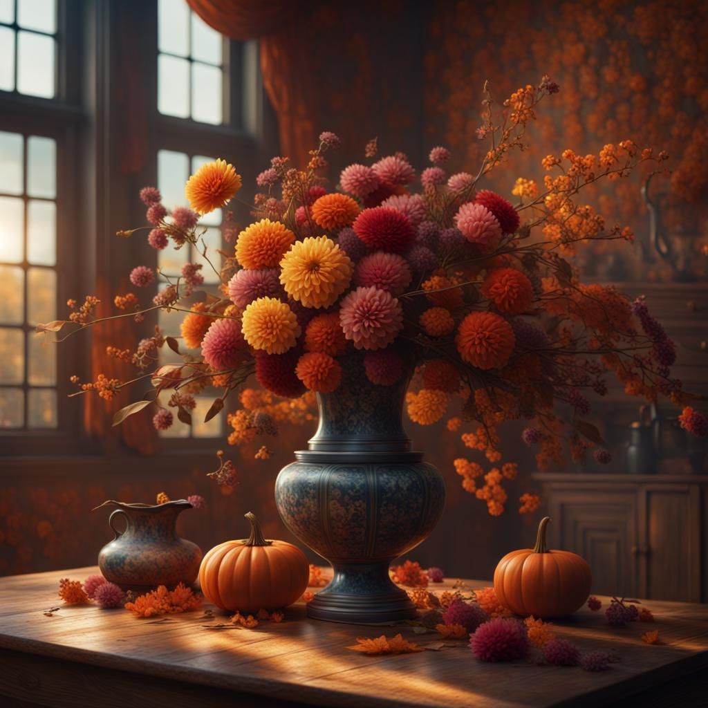 autumn flowers