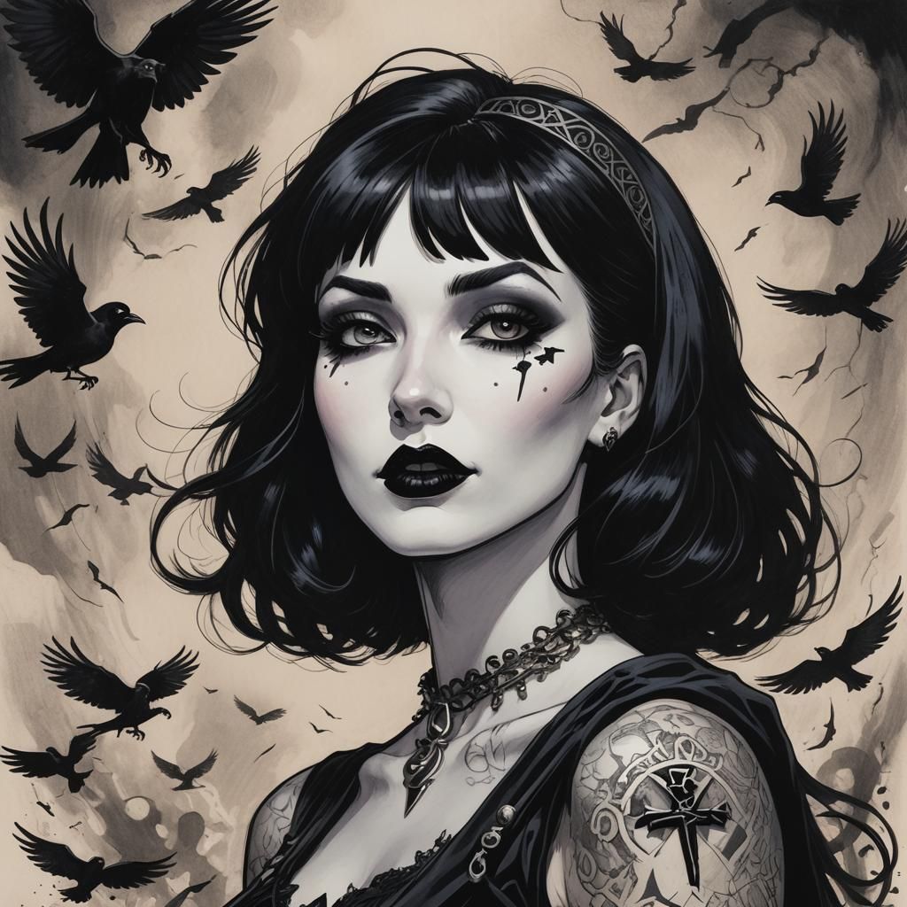 Death of the Endless: Comic Book Goth Girl