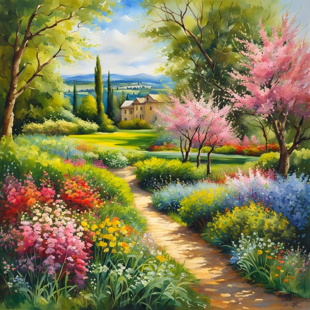 Spring landscape