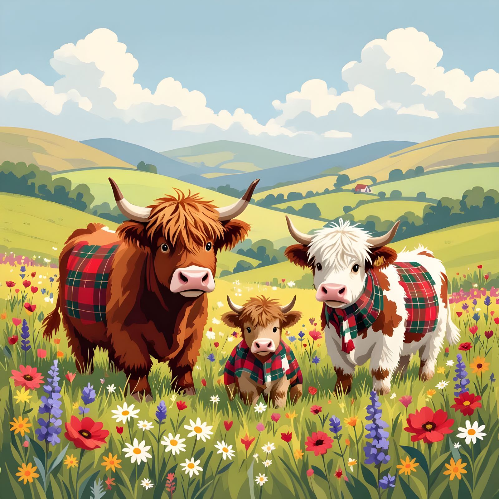 The Highland Coos Tartan Fest