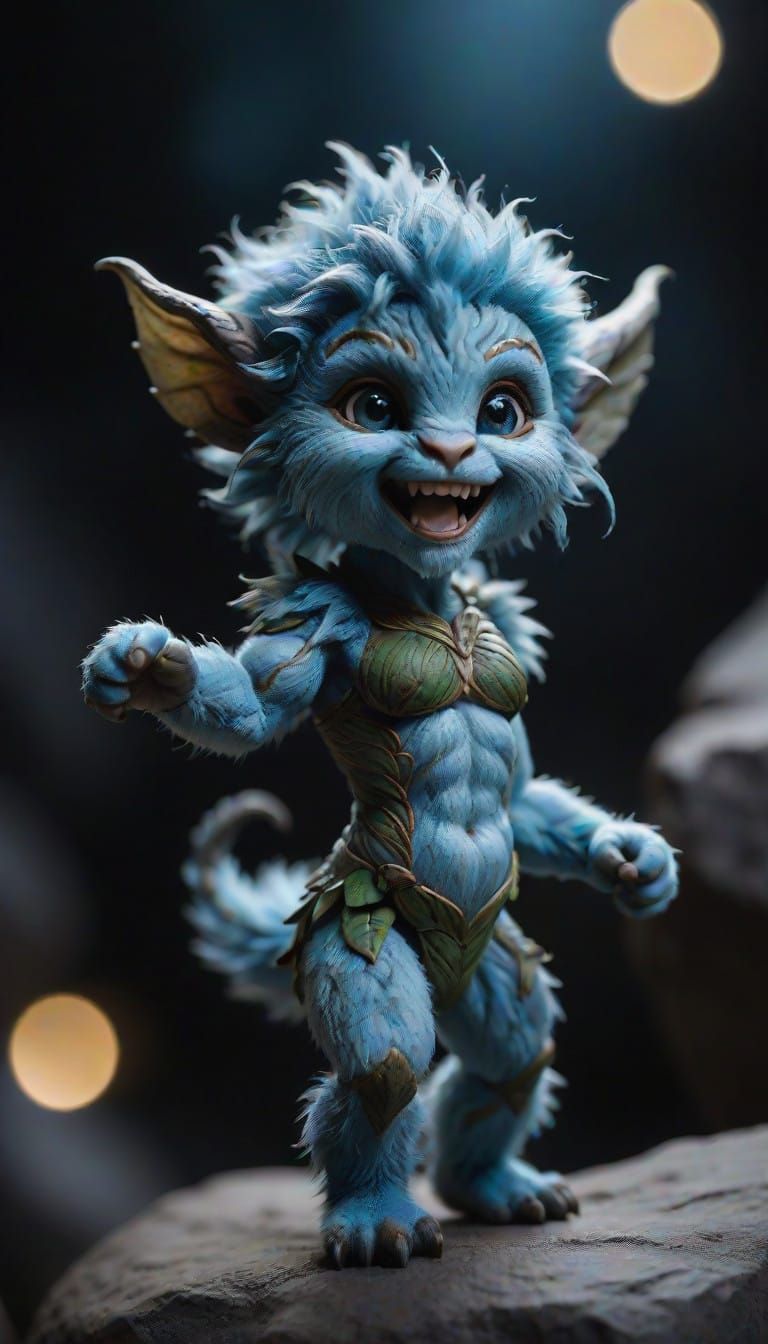 Miniature Dryad in Sunset Canyon