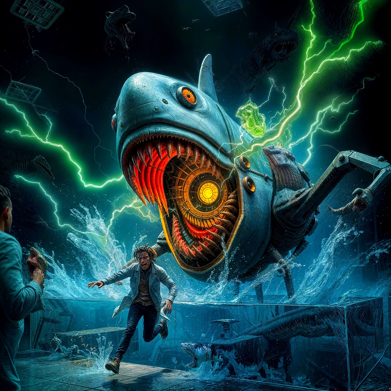 Biomechanical Horror Emerges from Failed Experiment