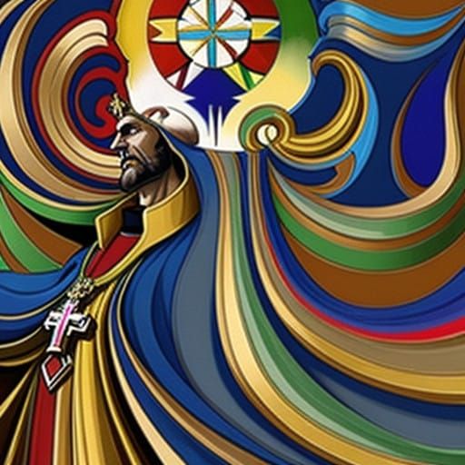 Vibrant Geometric Schism