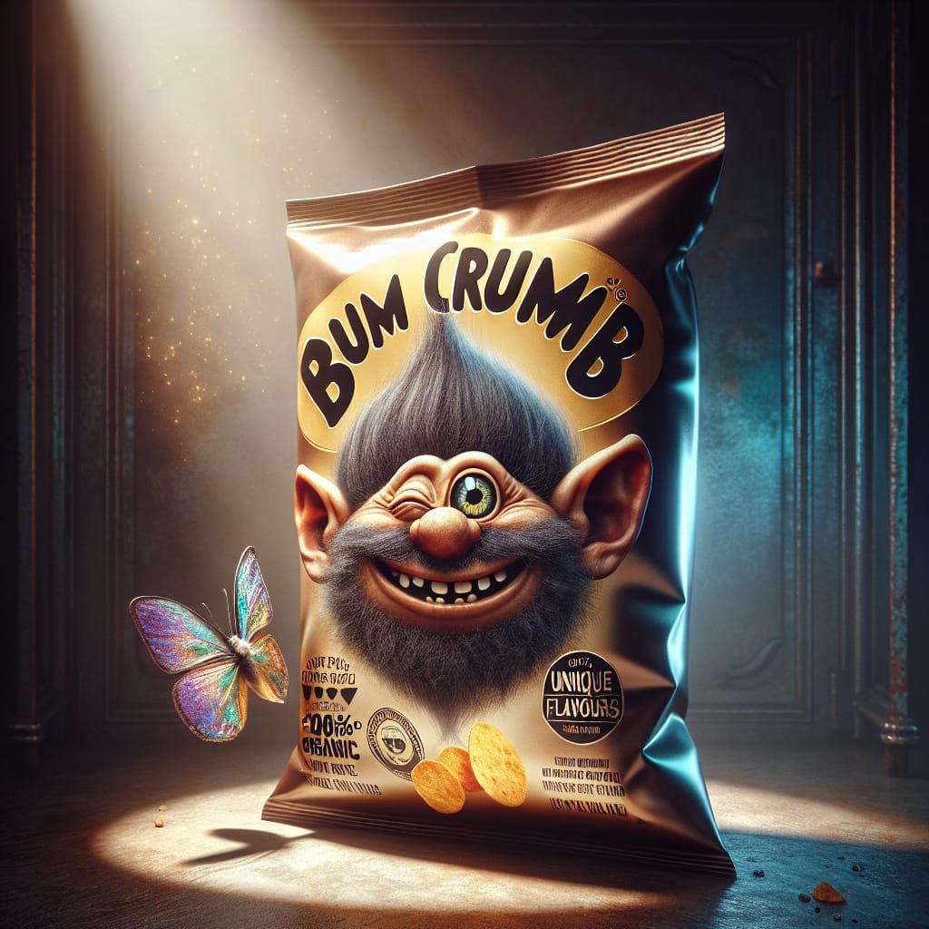 Would U like a bag of Bum Crumb Chips?