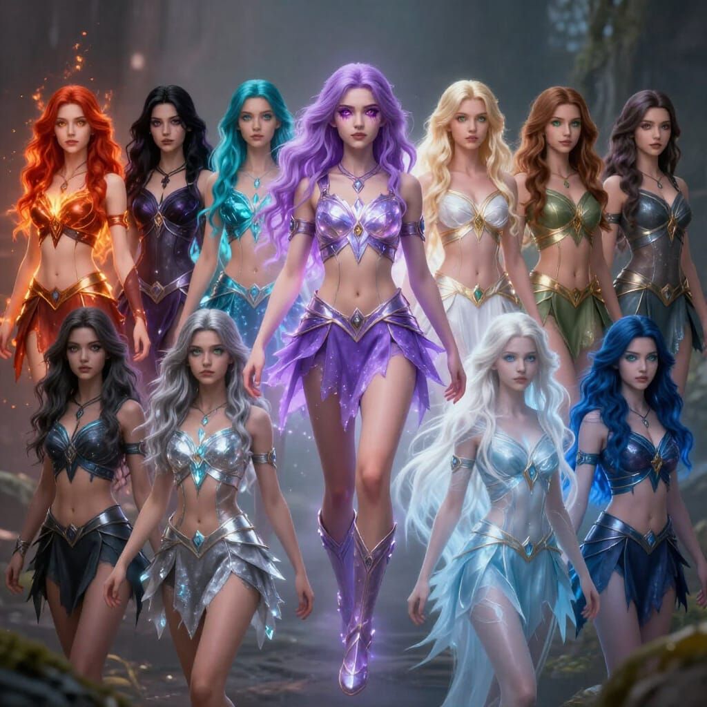 Epic Fantasy Book Cover: Ten Heroines With Unique Powers