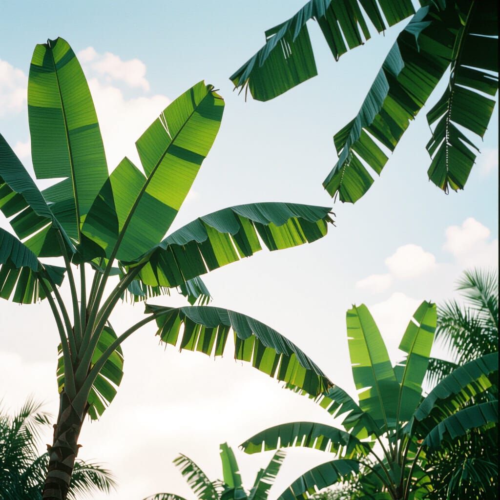Banana Canopy in Cinematic Style