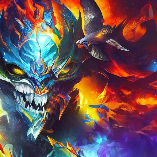 Hyperrealistic Cognitive Dissonance Concept Art