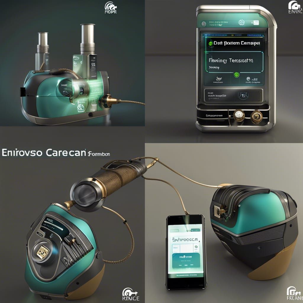 Steampunk EnviroScan: Portable Pollution Detector