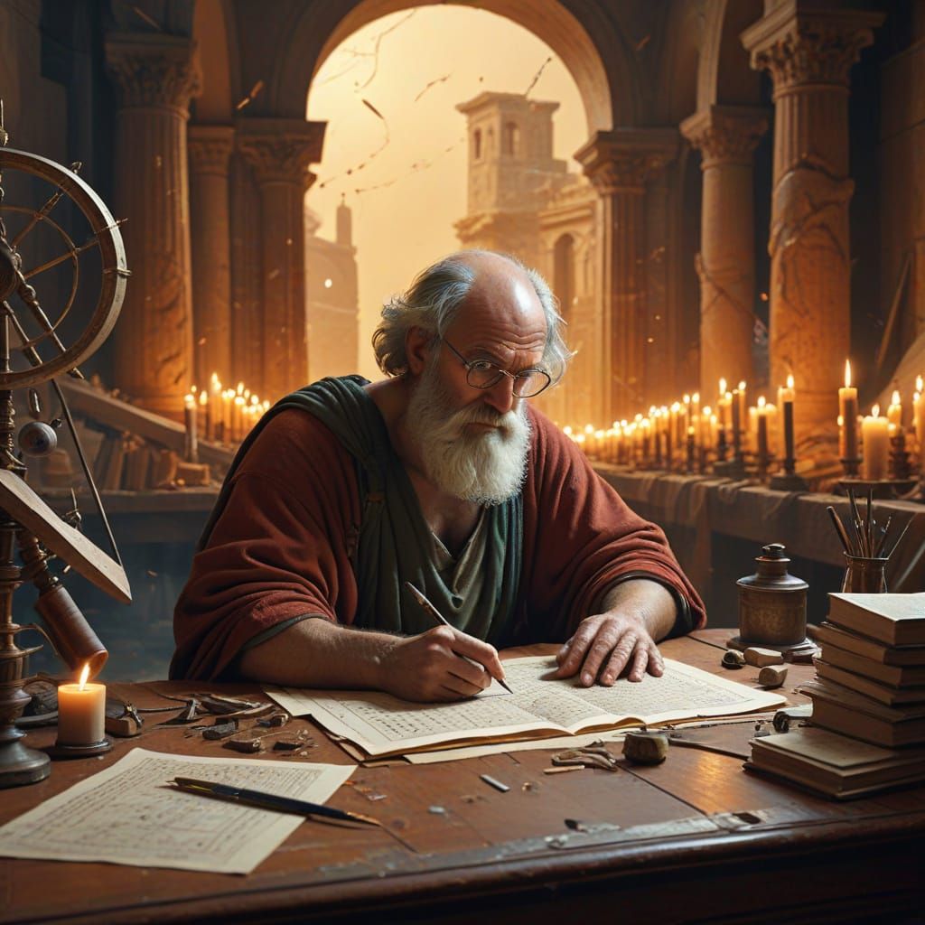 Archimedes Captivated by Geometric Perfection