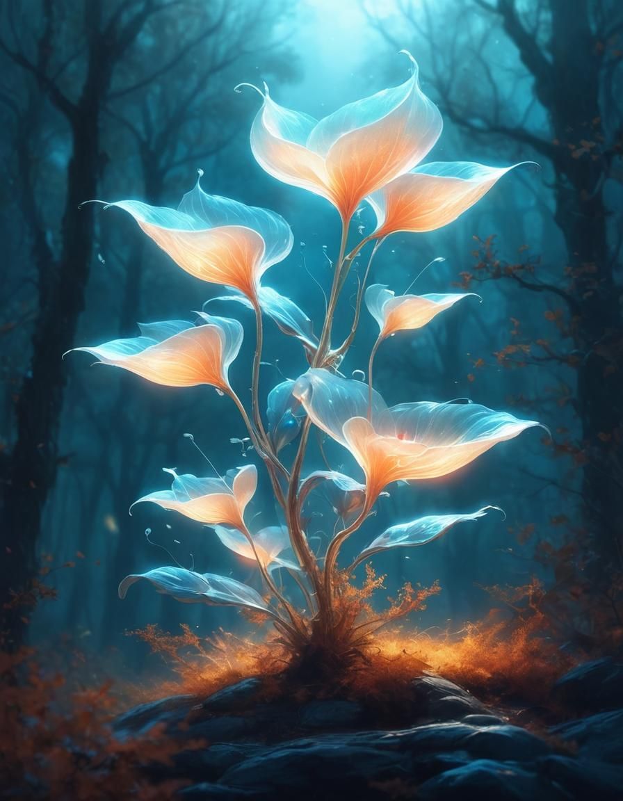 Sinister Beauty Begins, Digital Illustration