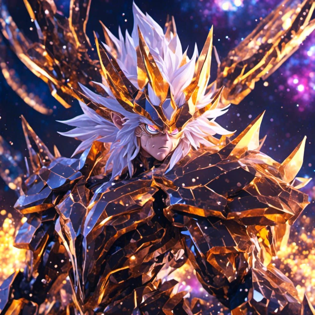 Goku in the Galaxies: Hyperreal Professional Photography