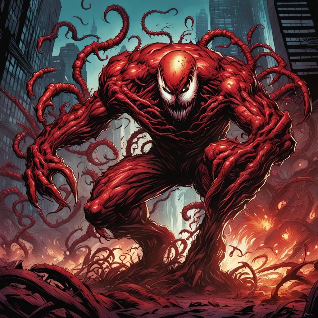 Carnage: Comic Book Art by Mark Brooks and Dan Mumford
