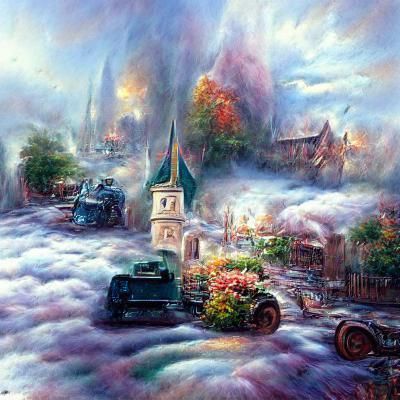 World War 2: Ethereal Fantasy Scene