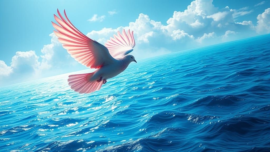 The Spirit of God moved over the face of the waters