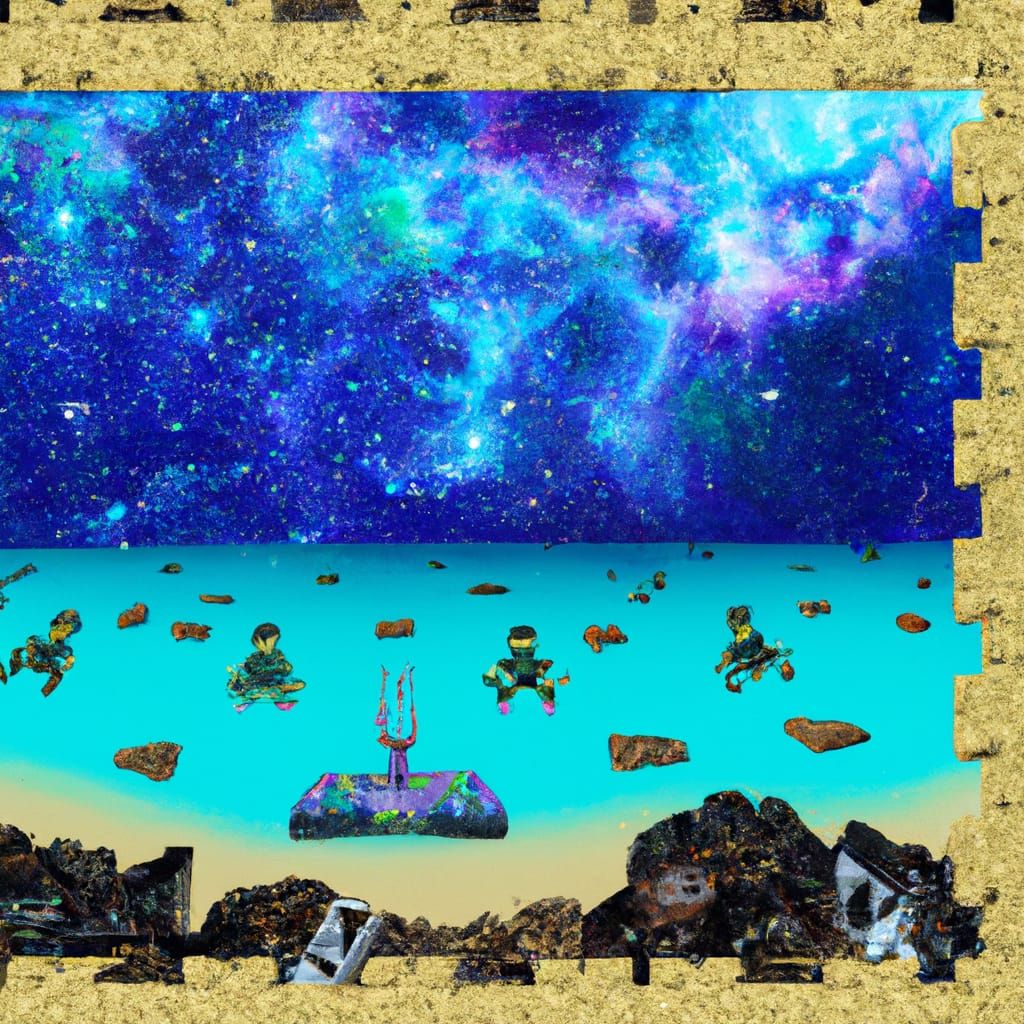 Futuristic Collage: Fairycore, Biopunk, and Steampunk