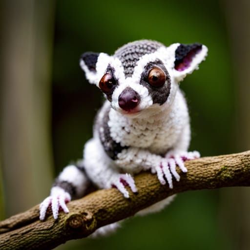 Crochet Yarn Sugar Glider in Yarn World
