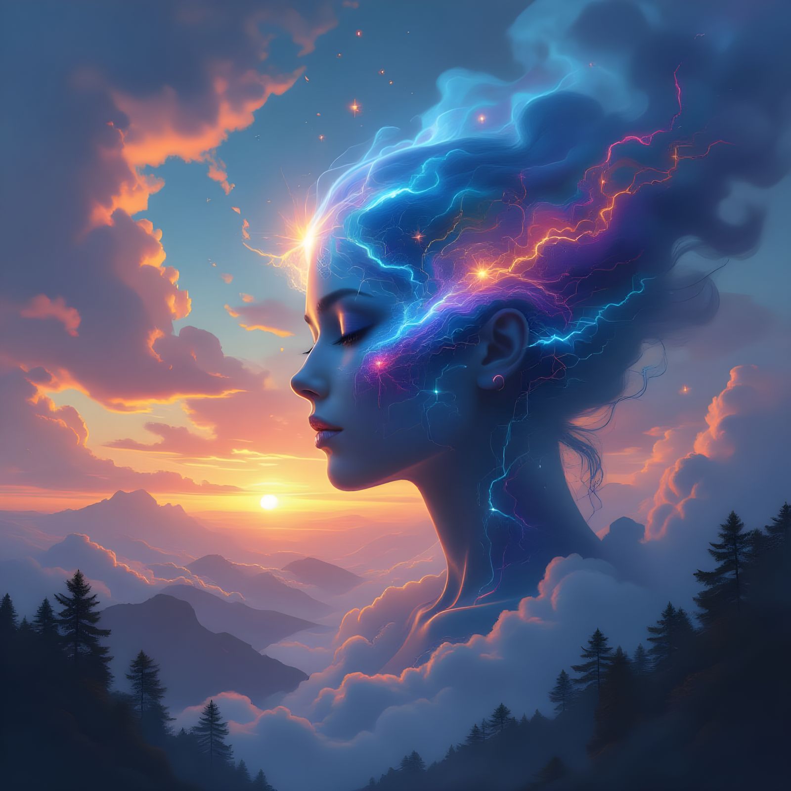 Mindspace Theory Visualized by AI