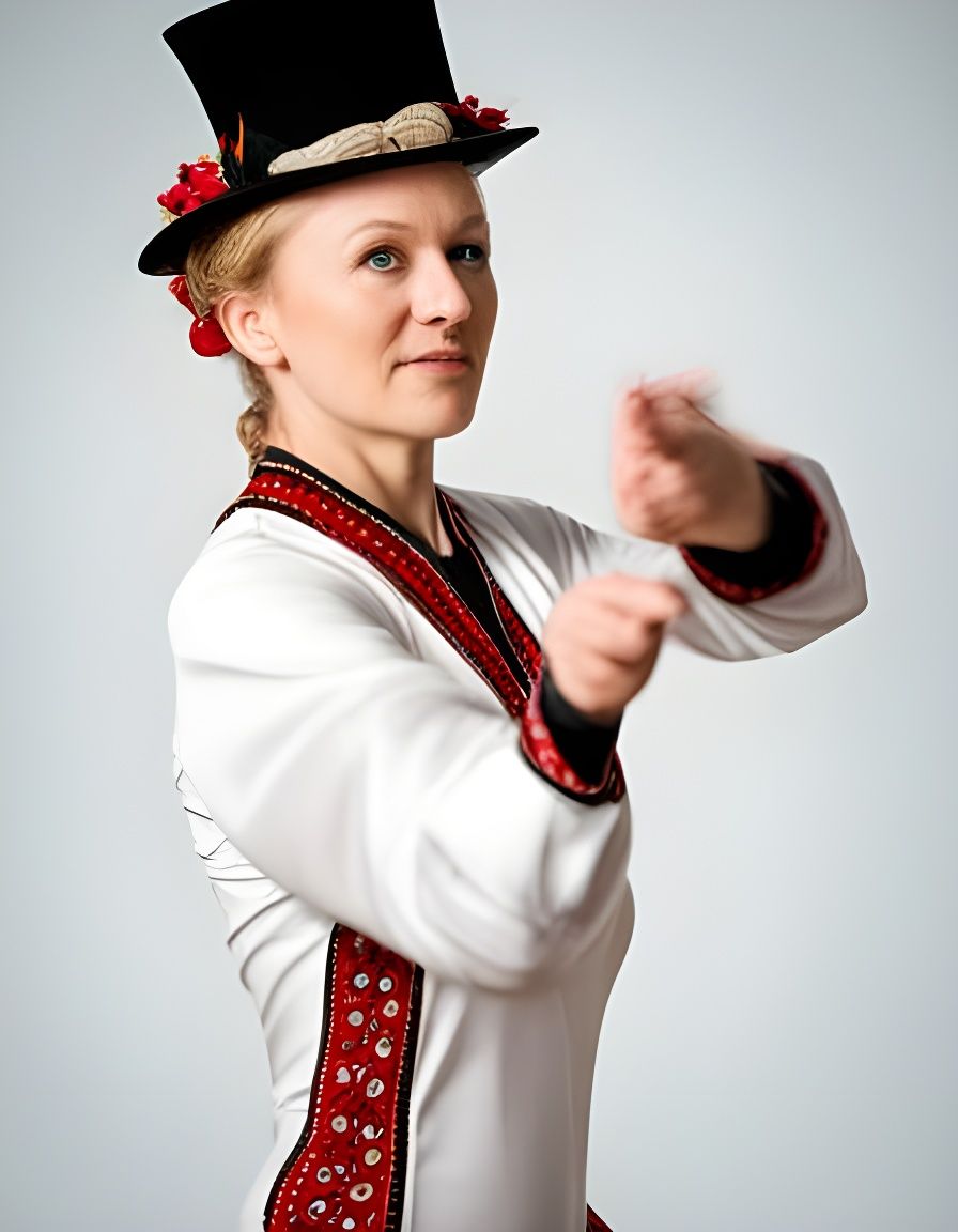 Folklore dancer