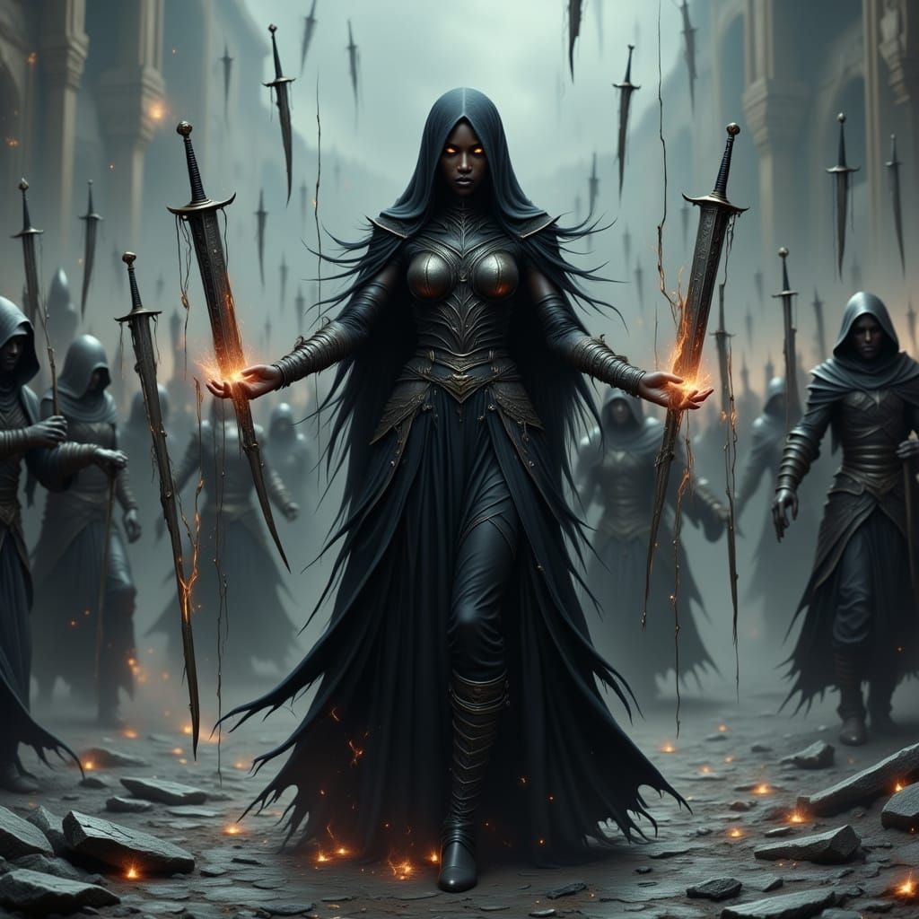 She Who Commands the Blades