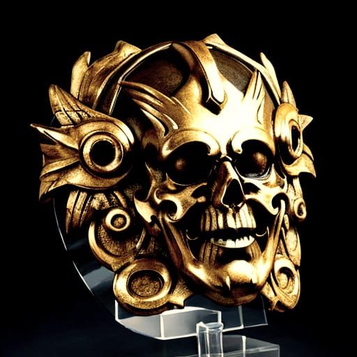 Divine Countenance in Ethereal Light