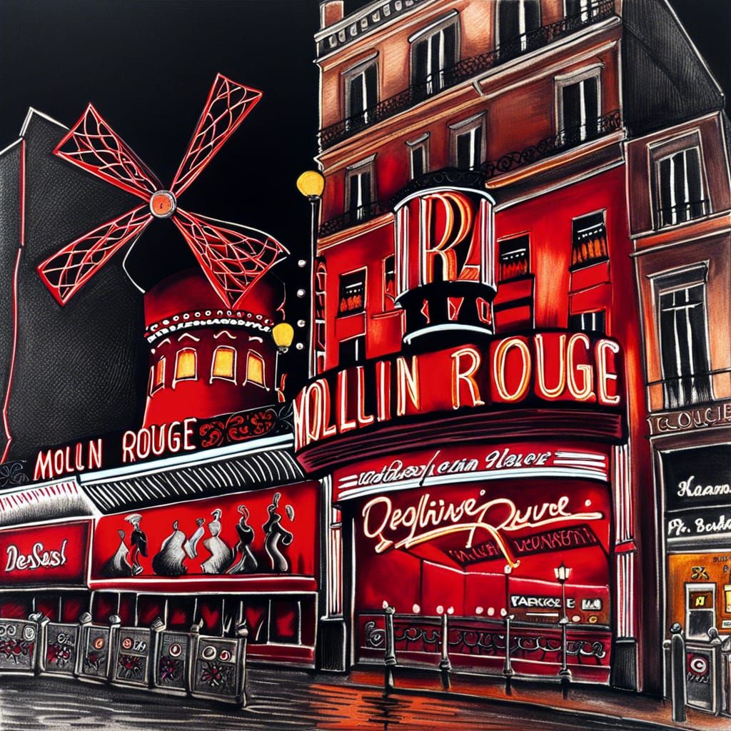 Moulin Rouge à Paris