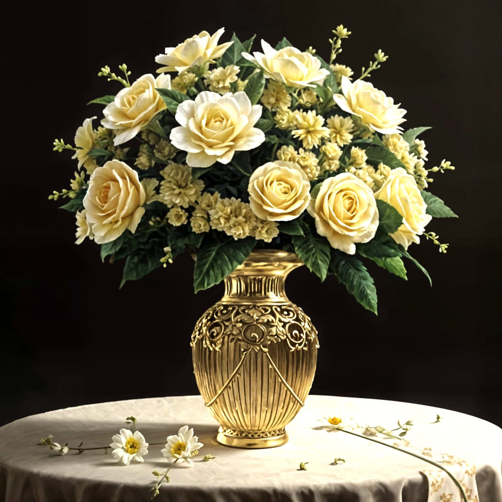 Surreal Floral Divine Intervention