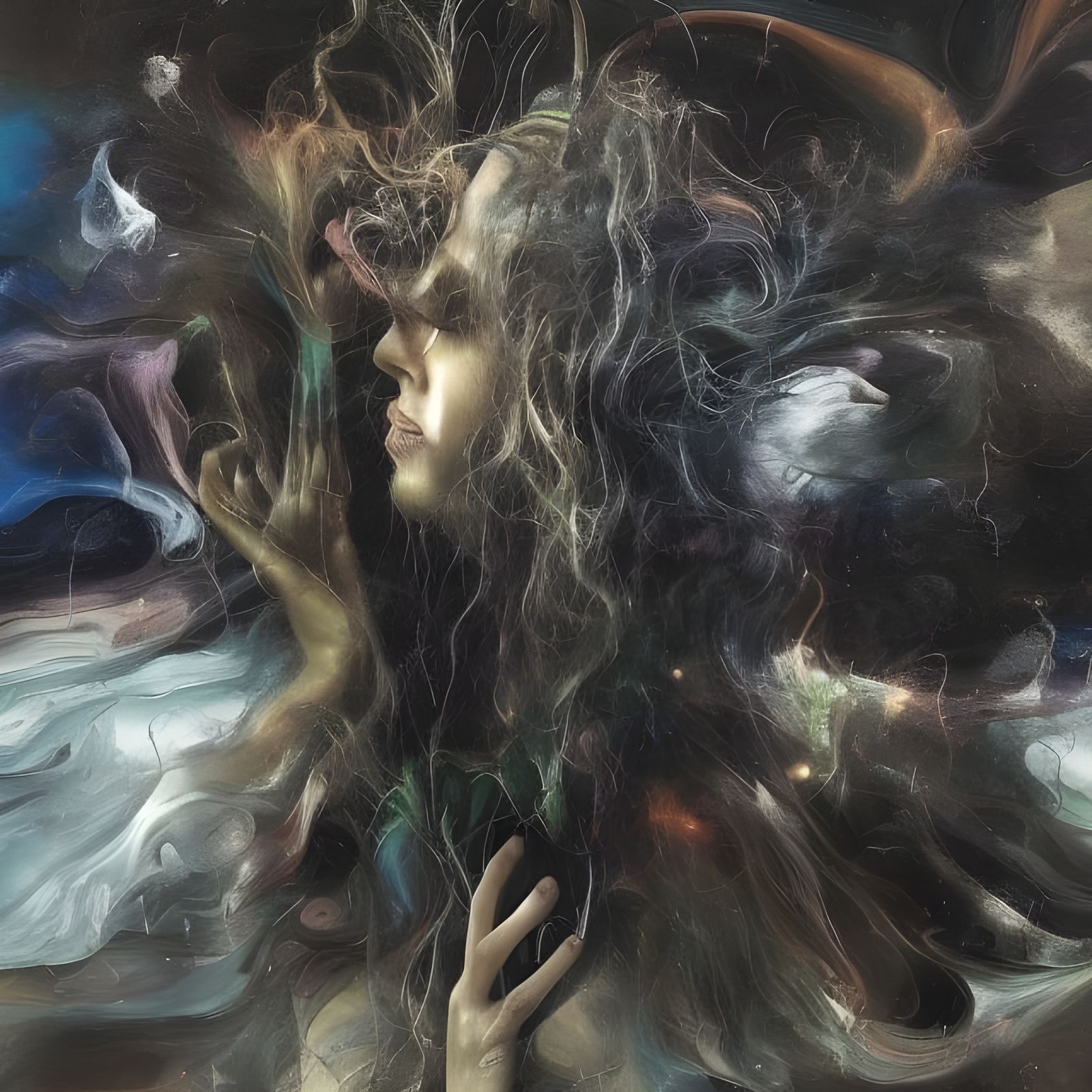 Surreal Spacetime Ripples with Fractal Unreality