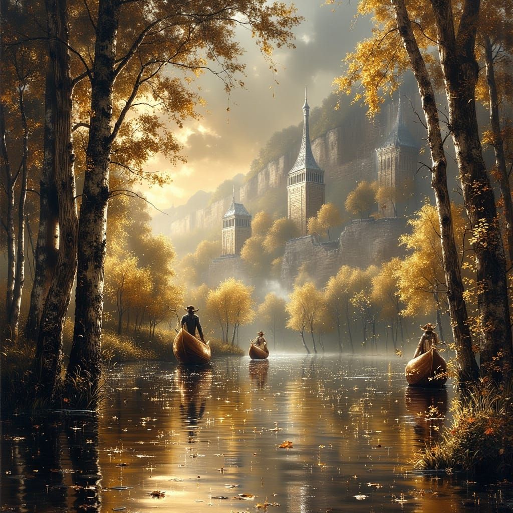 Paris Transformed into a Magical Fantasy City