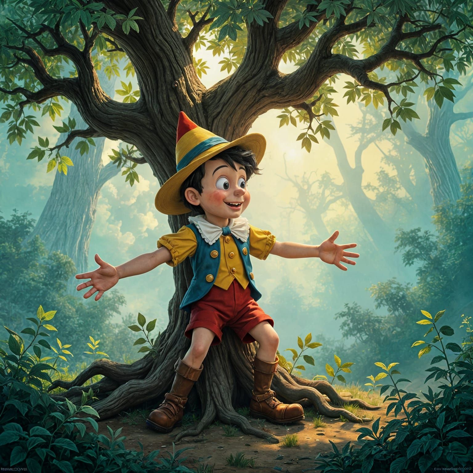 Pinocchio's Agonizing Transformation: A Twisted Fairytale