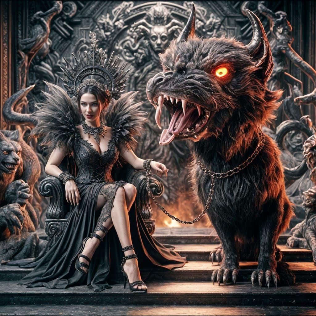 "Good hellhound, Good Boy!"