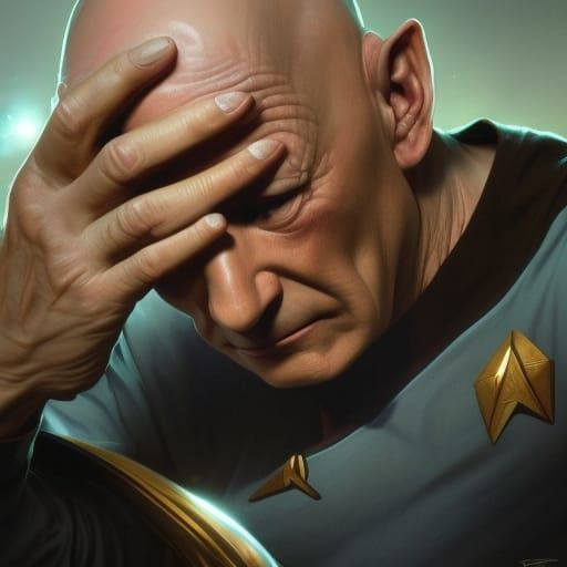 Jean Luc Picard despair meme