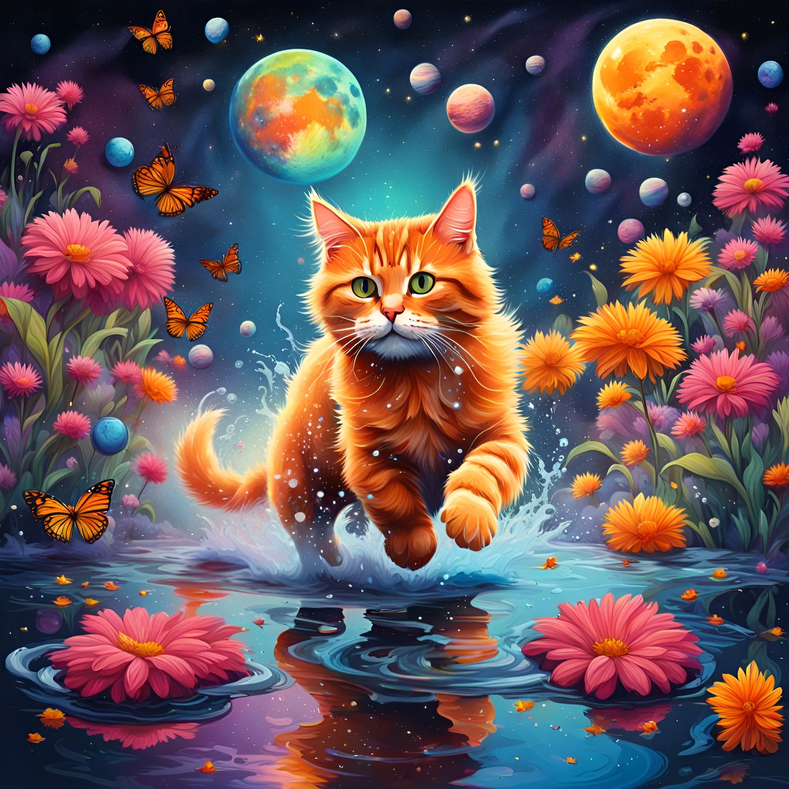 A Splash on the Moon 🌙