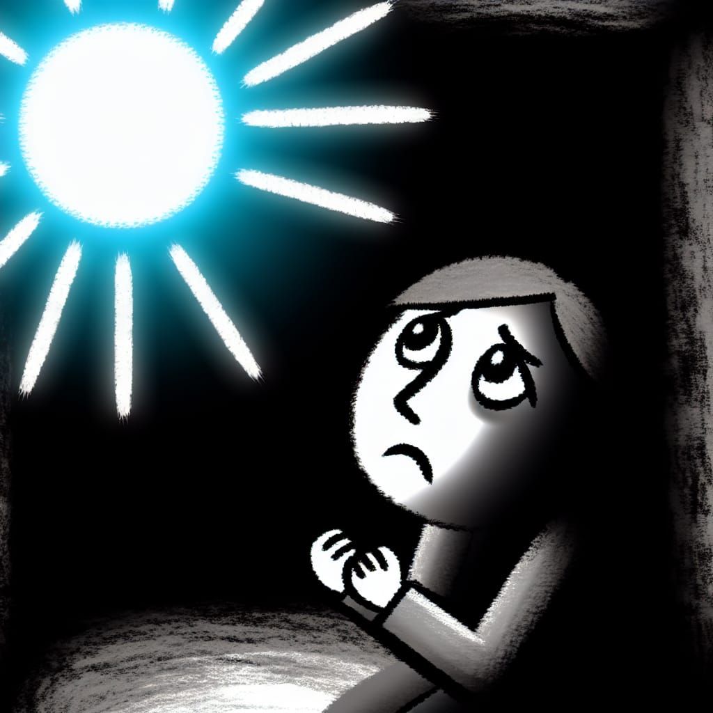 Sorrowful Soul Trapped in Desolate World