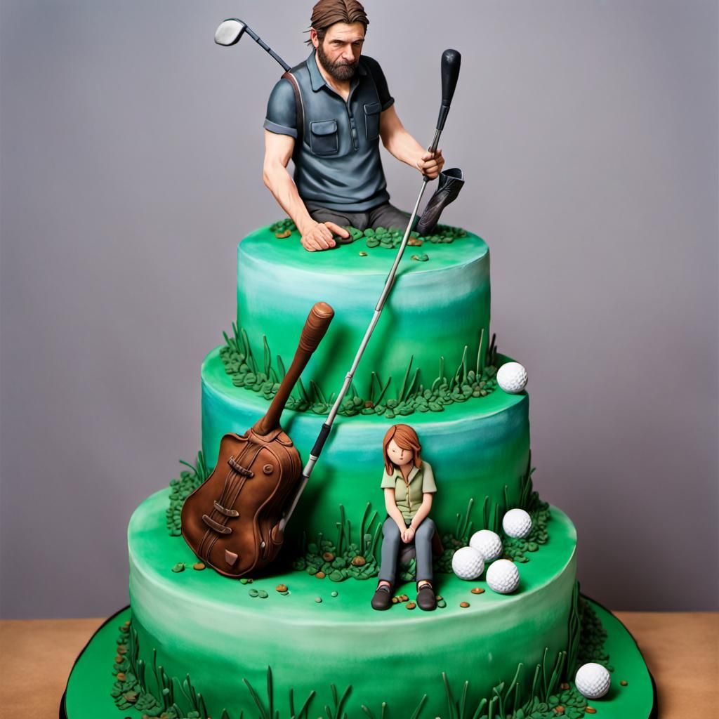 The Last of Us 2: Joel and Ellie Cake