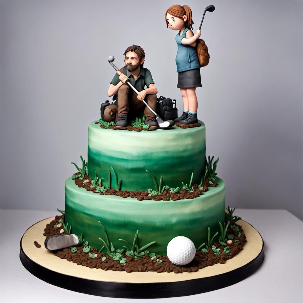 The “Sorry You Suck At Golf” Cake