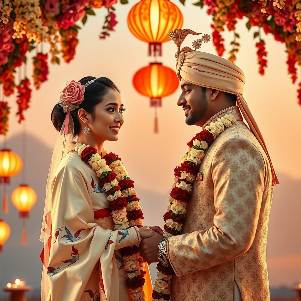 Golden Hour Union of East and West