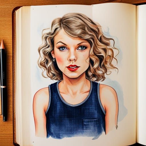 Cartoon Diagram of Taylor Swift Lyrics