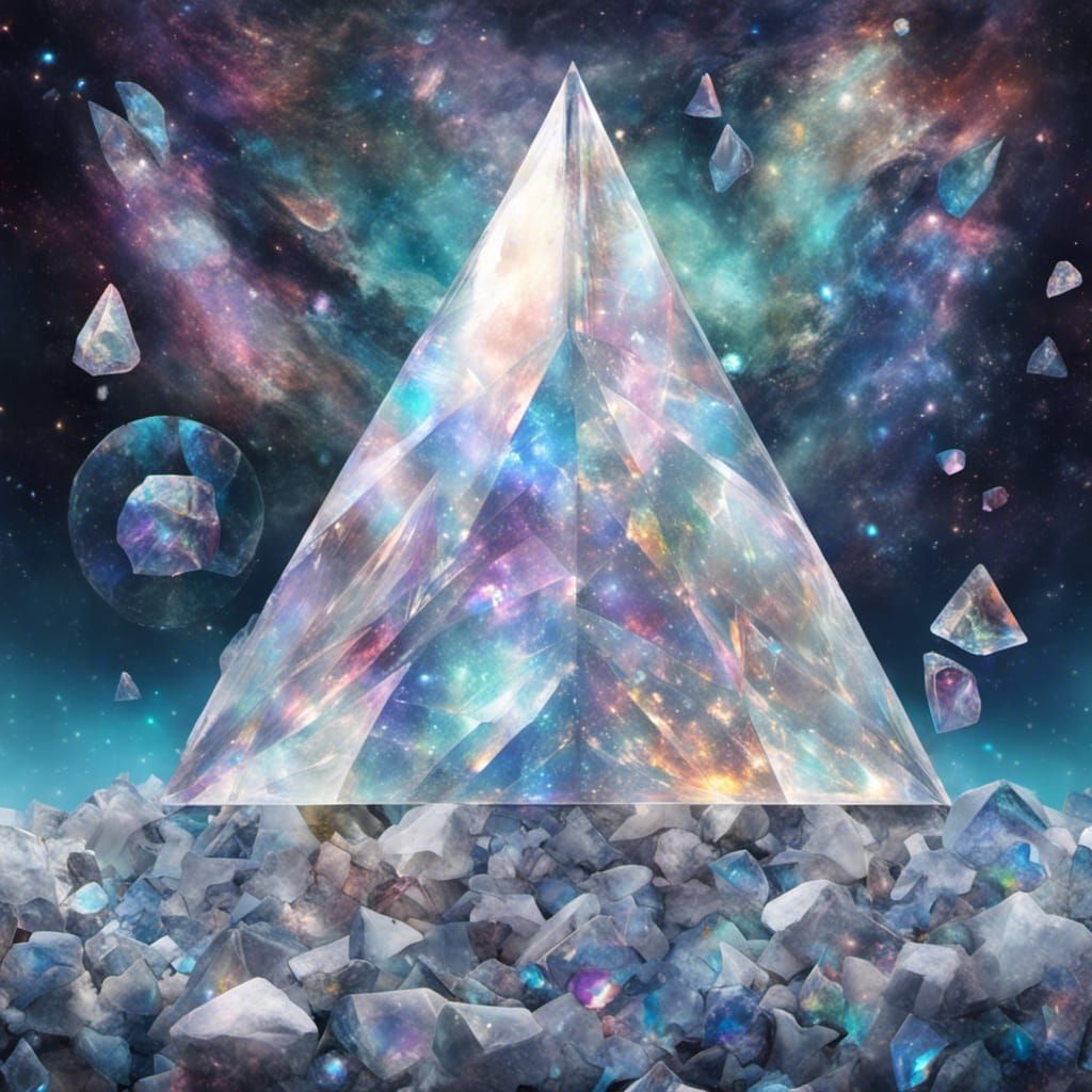 piramid rock crystal