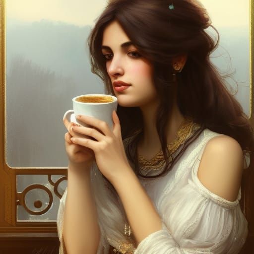 Armenian Princess Portrait in Hyperdetailed Digital Art