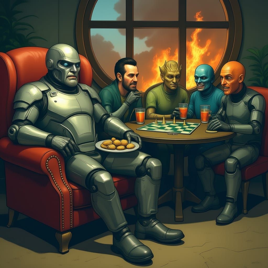 Lazy Helldiver Entertains Guests Instead of Fighting