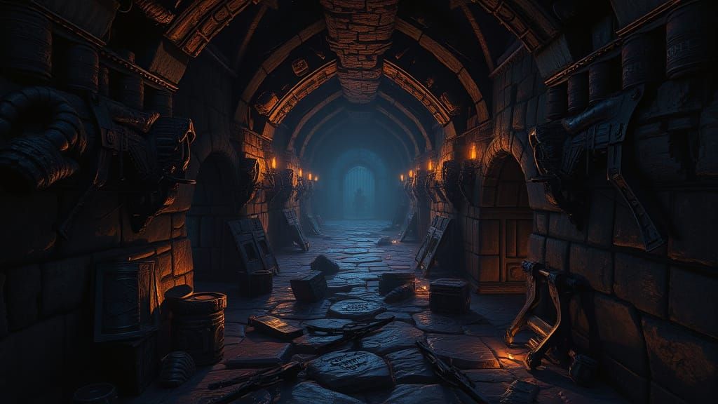 Dark Dungeons of Eternity: A Masterpiece of Comic Book Fanta...